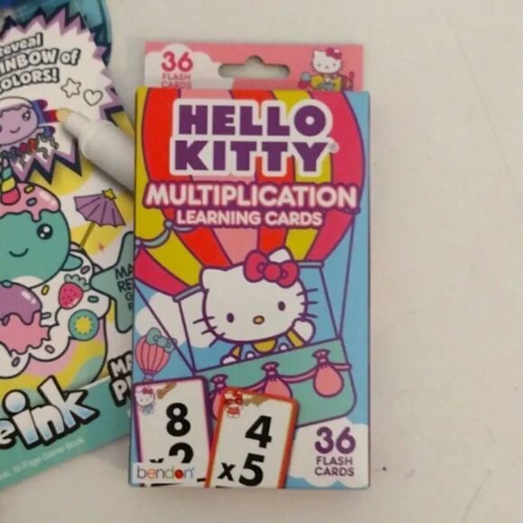 Hello Kitty Kids Learning Activities Travel Bundle of 3 NWT - Picture 12 of 16